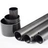 Buy cheap High Strength High Modulus Roll Wrapping 100% 3K Carbon Fiber Pipe from wholesalers