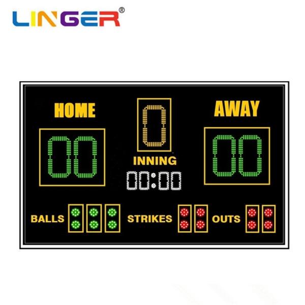 Buy cheap High Brightness Baseball LED Scoreboard With Wide Viewing Angle High Refresh Rate from wholesalers