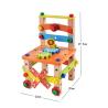 Buy cheap Montessori Wooden Kids Chair Toy With Water Based Painted from wholesalers