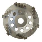 Buy cheap 5 Serrated Diamond Grinding Wheels Concrete Floor Grinding Tool from wholesalers