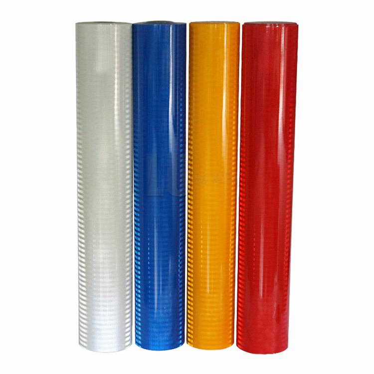 Self Adhesive Printable PET Traffic Safety Prismatic Reflective Sheeting
