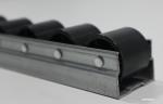 Aluminum Alloy Placon Roller Track Hight Strength Nylon Wheel