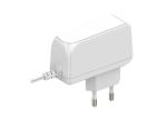 EN60950 18W EU Plug Universal AC Power Adapter Black 2 Pin 1500ma
