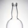 Buy cheap Customized Logo High Flint Gin Rum Liquor Glass Bottle with Cork 700ml 800ml 1000ml from wholesalers