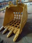 Heavy Duty 8.7m3 Hyundai Excavator Skeleton Bucket