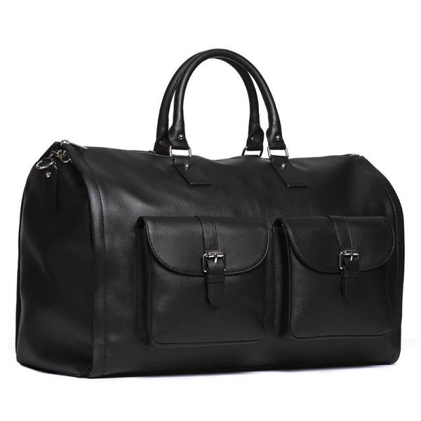Buy cheap Stylish Leather Suit Weekender Bag , Convertible Mens Suit Garment Bag from wholesalers