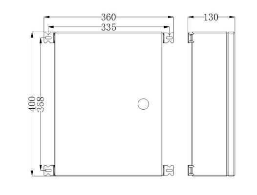 Max Load 5KW SUS304 Shell Obstruction Light Controller
