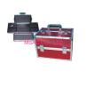 Buy cheap Waterproof Aluminum Makeup Vanity Case , Makeup Carrying Case With Two Locks from wholesalers