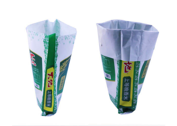 Waterproof Plastic Cement Bags , Lightweight Printed Laminated Bags