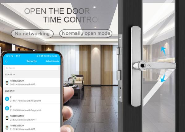 Buy cheap Selockey Wooden Door 35A App Remote Fingerprint Door Locks from wholesalers