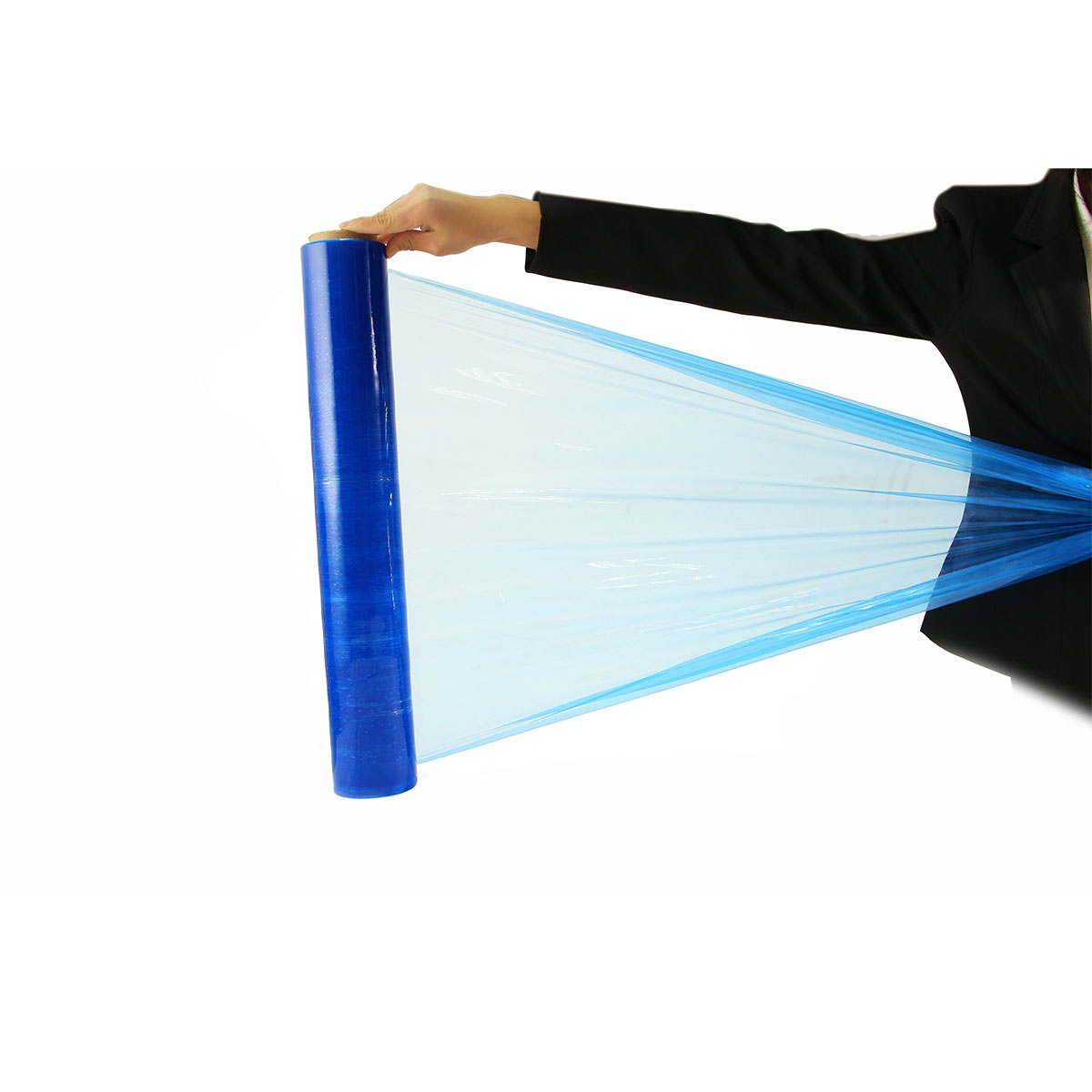 Anti UV Aging Adhesive PE Protective Film For Window Glass And Profile Length 100M - 1500M