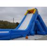 Buy cheap Customized Kids Inflatable Slip N Slide Durable 0.55mm PVC Tarpaulin Material from wholesalers