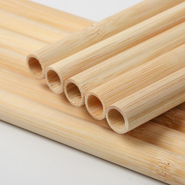 Biodegradable Bamboo Raw Material Organic Natural Fiber Straw Reusable Bamboo