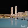 Buy cheap Shang'chu CAUPD 1/500 Guangzhou Haizhu Innovation Bay Lijiao Core Area Urban Design Model from wholesalers