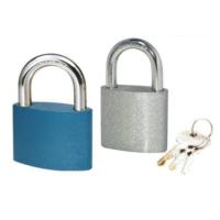Buy cheap Oval Iron High Security Padlock / 3 Nickel Plated Long Shank Padlock product