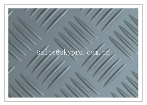 Buy cheap Durable Anti-slip checker pattern 3mm - 6mm thick recycled rubber mats flooring from wholesalers