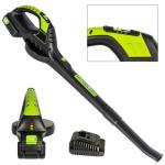 Buy cheap High Powered Hand Held Battery Operated Leaf Blower Electric Garden Blower And Vacuum from wholesalers