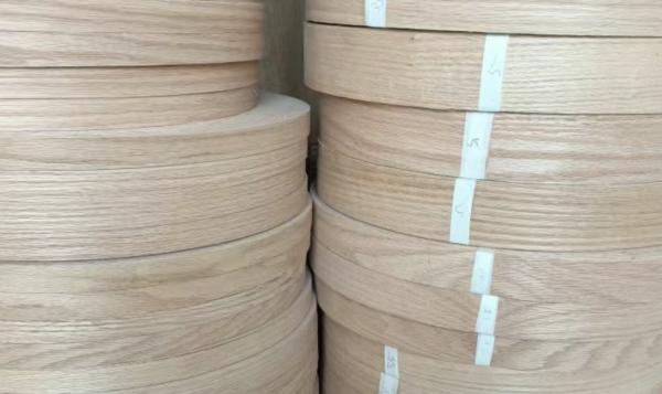 Buy cheap Red Oak Veneer Edge Banding High Elasticity Wear Resistance from wholesalers