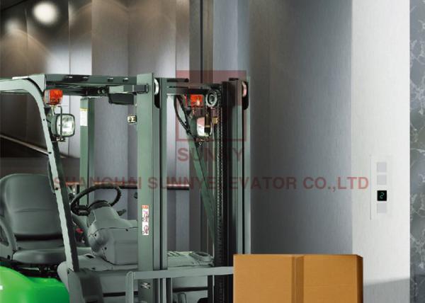 Buy cheap Stainless Steel Machineless Freight Elevator Car Cargo Passenger Elevator from wholesalers