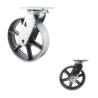 Buy cheap 8 Inch Big Diameter 660LBS Load Capacity Cast Iron Hollow Swivel Plate Caster from wholesalers