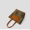Buy cheap 35cm Oversized Tote Bag With Zipper Portable Large Leather Handbag from wholesalers