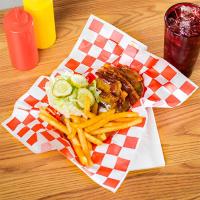 Buy cheap Cupcake Checkerboard Printed Greaseproof Paper product