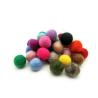 Buy cheap 0.8 Inch Felt Handicraft Wool Balls For Felting And Garland 30 Colors from wholesalers