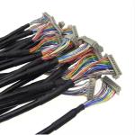 20 Pin Hirose Housing LVDS Cable Assembly LCD Screen / LED Converter Available