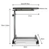 Buy cheap Stainless Steel Customized Bedside Dining Table For Hospital And Home Easy Assemble from wholesalers