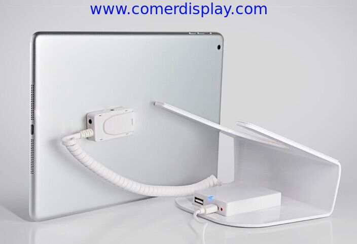 COMER Universal tablet anti-theft alarm alloy holder security display kiosk stand