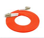 FC-LC multimode Optical fiber patch cord , Orange PVC / LSZH 0.9 / 2.0 / 3.0 MM