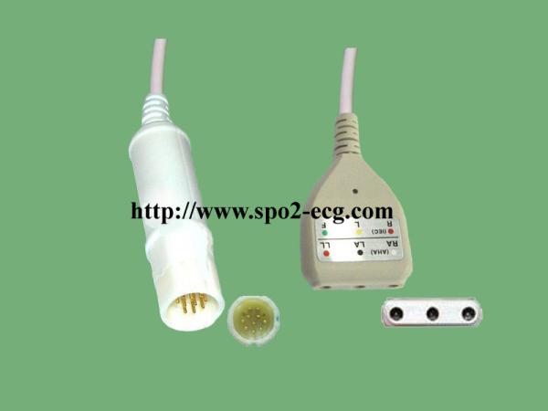 Buy cheap Professional SIEMENS ECG Cable Light Weight PM8010 PM8014 AHA And IEC from wholesalers