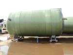 Durable Filament Winding Horizontal Water Tank 400 Gallon For Water Treatment