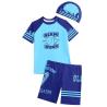 Buy cheap Split Blue Boy Swimsuit Color Matching Children'S Swimsuit from wholesalers