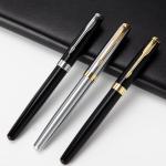 Stainless Steel Signature Neutral Pen Business Metal Roller Pen 0.7mm