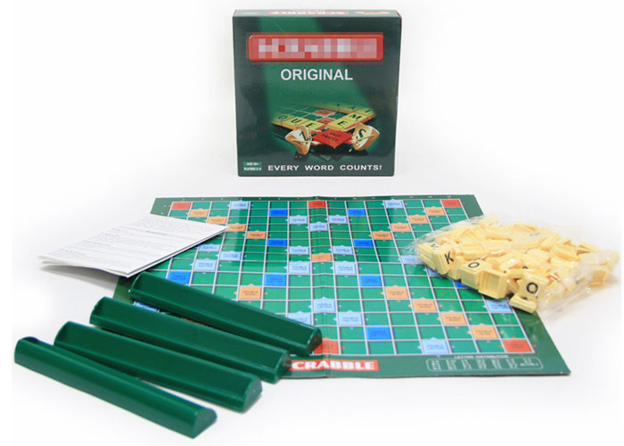 ASTM F963 Magnetic Activity Set Chess Game Set Scrabble Letters Tile Board Toy