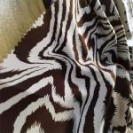 Twill Printed Chiffon Fabric By The Yard 75dx75d 120gsm