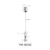 Buy cheap Nickel Pated Brass Wire Suspension Cable Kit With Adjustable Gripper YW86337 from wholesalers