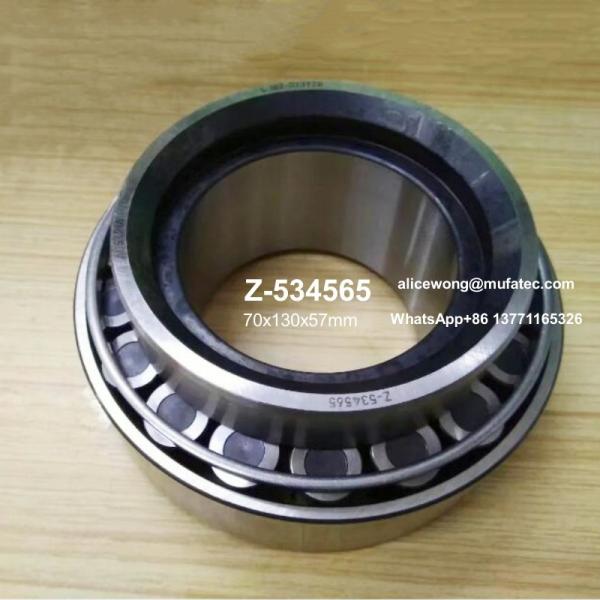 Buy cheap Z-534565 Truck Front Shaft Bearings Imperial Taper Roller Bearings 70x130x57mm from wholesalers