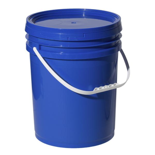 Buy cheap ISO9001 Certified 20 Liter Plastic Chemical Barrel with Handle and Printed Label from wholesalers