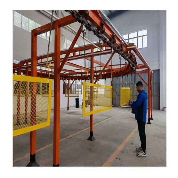 Buy cheap 220V Overhead Conveyor Electrostatic Painting Line Fine Line Powder Coating For Small Delicate Items from wholesalers