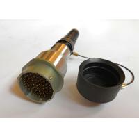Buy cheap OEM Seismic Cable Connector With Dust Cap / 61 Pins Male Junction Connector product
