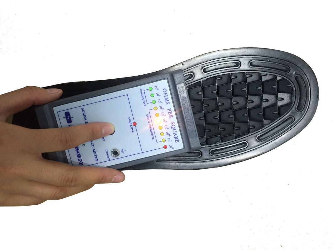 White Grey ESD Safety Shoes Sole Autoclavable High Temp Resistance 121 Degree