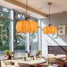 Buy cheap Designer Restaurant Island LED Chandelier Retro Resin Pumpkin Lamp Bedroom Wabi Sabi Pendant Lamps(WH-VP-165) from wholesalers