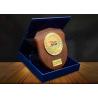 Buy cheap Square Custom Trophy Awards Wood Gift Box Package As Company Decorations from wholesalers