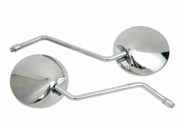 Buy cheap New CG125 Motorcycle Rear View Mirrors With Chrome ABS Electroplating from wholesalers