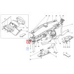 For Maserati Quattroporte (2013+) Dashboard Panel Gasket OEM 673002026