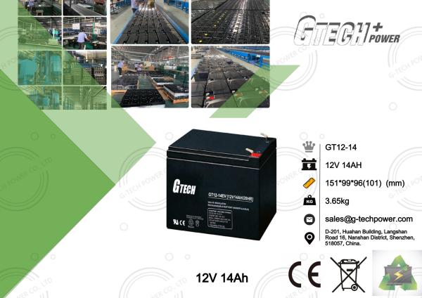 Buy cheap Maintenance Free Sealed Lead Acid Battery 12v 14ah For Ups System from wholesalers