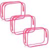 Buy cheap Pink Durable Soft Toiletry Bags Waterproof for Shockproof Protective & Storage from wholesalers