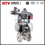 Stainless Steel High Platform Flanged Floating Ball Valve 600LB for Chemical